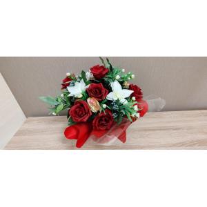 Bouquet Bulle hauteur 34cm