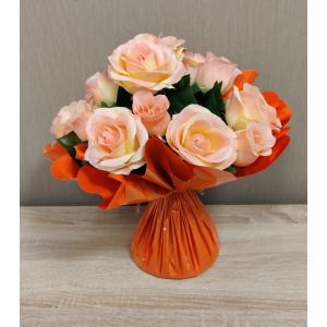 Fleur Artificielle Bouquet Bulle 33cm