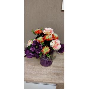 Bouquet Bulle H34cm